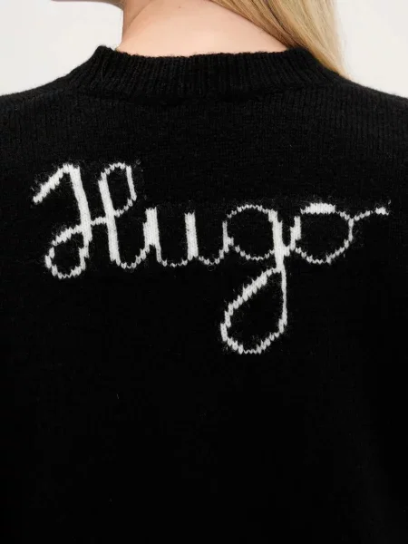 Шерстяной свитер Hugo