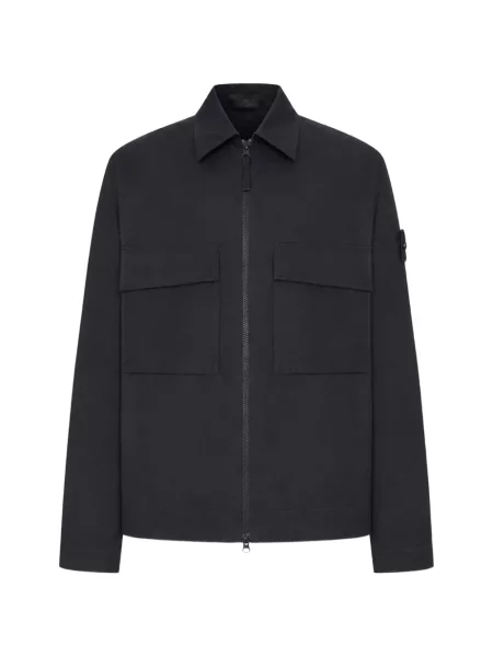 Cămașă Stone Island cu strasuri negru