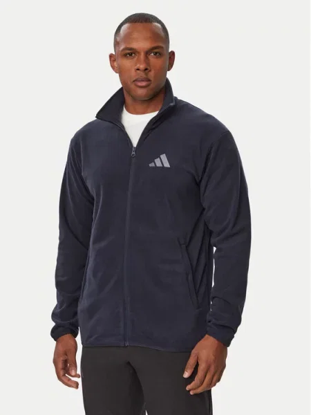 Флісова куртка Adidas синя