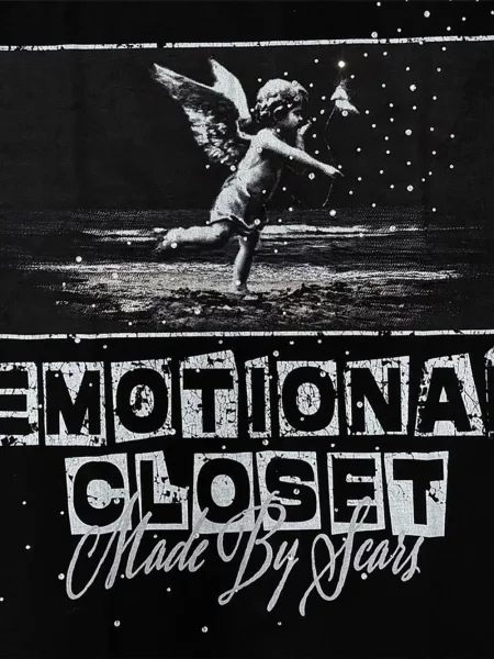 Μπλούζα Mixed Emotion με σχέδιο μαύρο