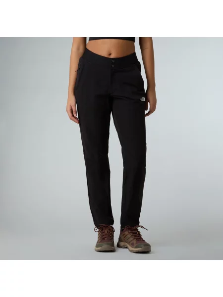 Pantaloni de drumeție pentru femei The North Face Quest Softshell negri