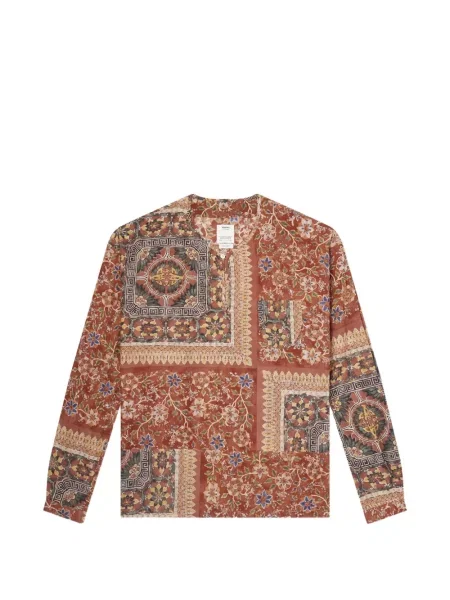 Cămașă Visvim cu model floral cu imagine maro