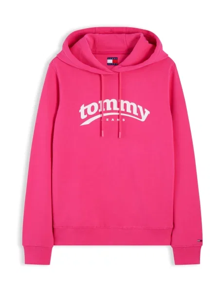 Palton Tommy Jeans alb
