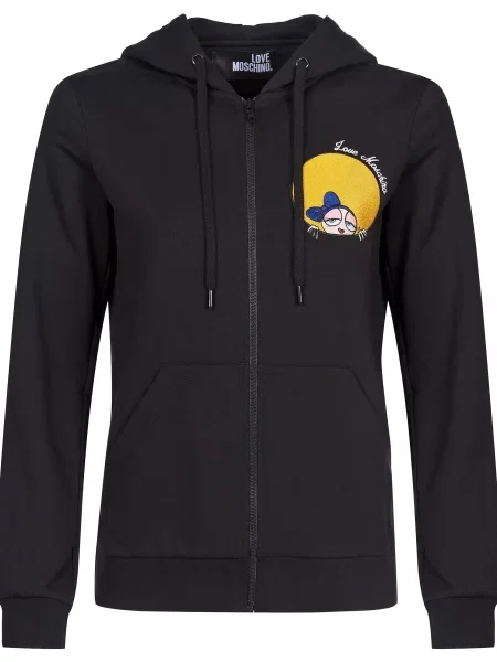 Спортивная кофта Love Moschino черная