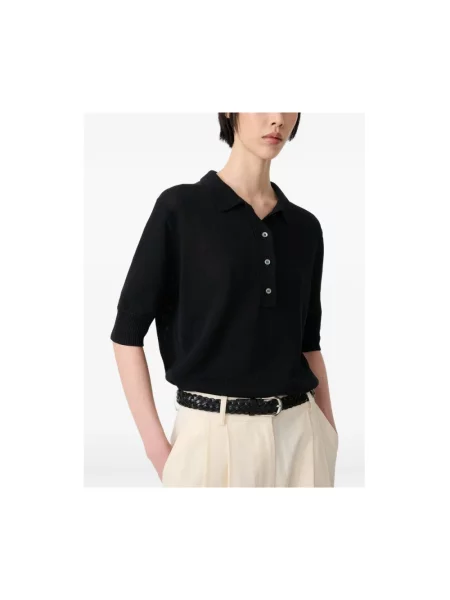 Dzianinowy sweter Studio Nicholson czarny