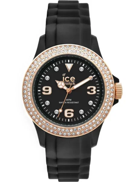 Ceas Ice-watch cu strasuri negru