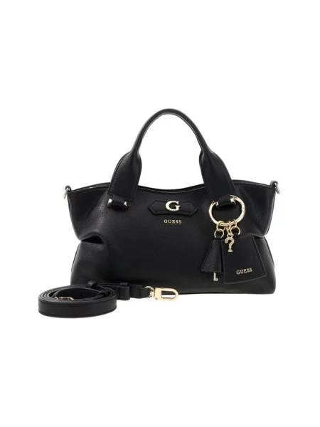 Guess torebka crossbody z imitacji skóry SUZY czarna