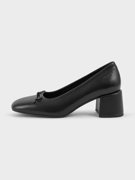 Кожени обувки с дебел Vagabond Shoemakers ADISON с дебел черно