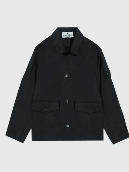 Детский пиджак Stone Island черный