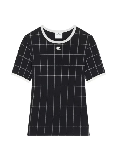 Tricou Courreges negru