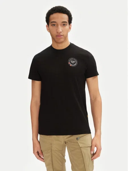 G-Star Raw Футболка Gauge чорний