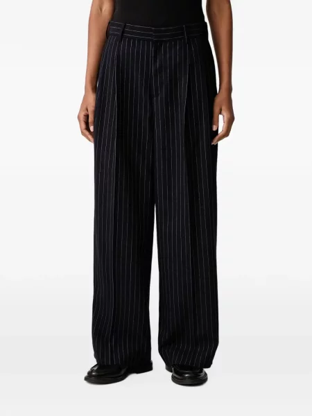 Pantaloni Wrstbhvr cu imagine albastru