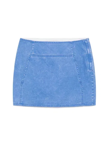 Mała mały spódnica mini Façon Jacmin niebieska