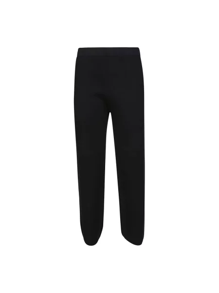 Dzianinowe kuloty Max Mara Studio niebieskie