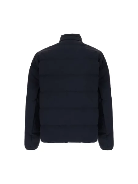 Kurtka puchowa Emporio Armani niebieska