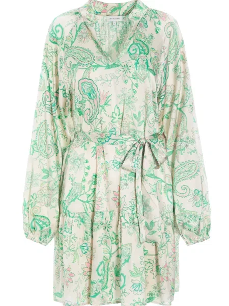 Dea Kudibal Šaty Vaniadea / zelená / svetlozelená béžová