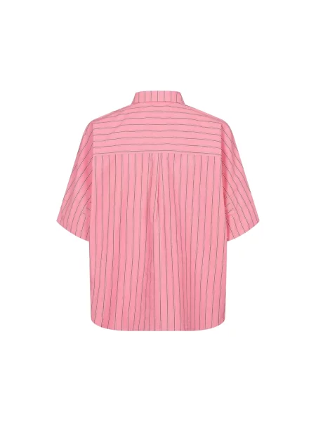 U.S. POLO ASSN. Póló Melodie Striped világos-rózsaszín rózsaszín