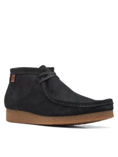Gležnjarji Clarks Shacre Boot Black Sde