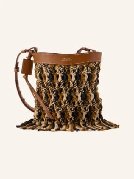 Isabel Marant Torba Na Ramię Noli braun czarna