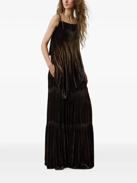 Top Ralph Lauren Collection de catifea maro