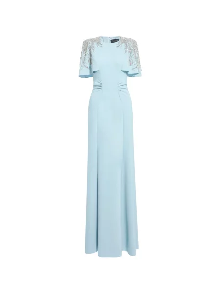 Рокля Jenny Packham синьо