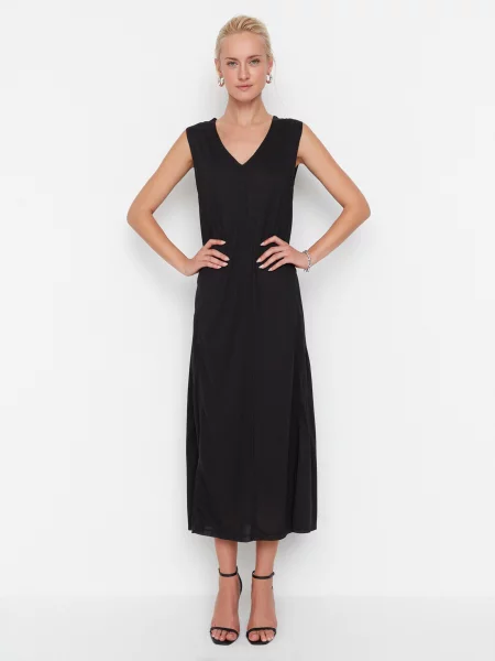 Trendyol ­ Платье макси чорна