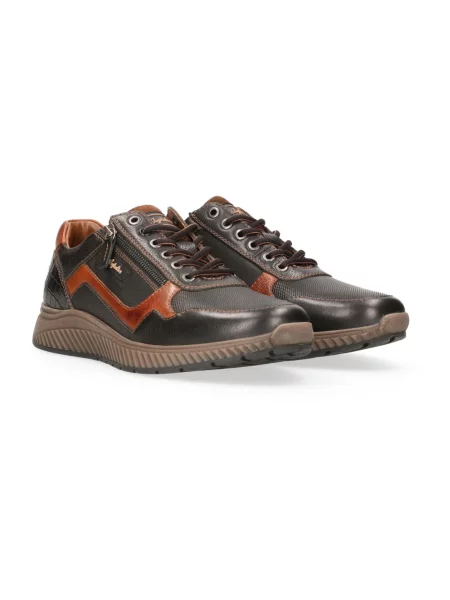 Sneakersy Australian skórzane czarne