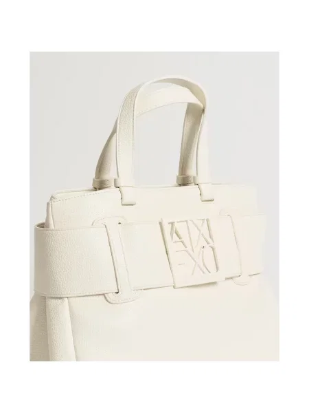 Armani Exchange Torebki Kobieta Beżowy ONE SIZE Torebka Tote biała
