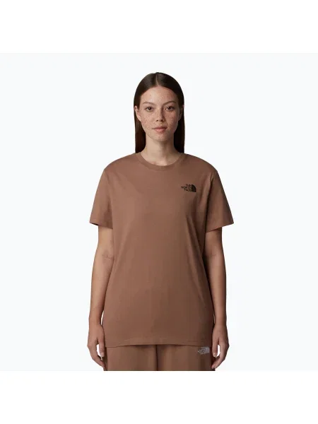 The North Face femei Box Nse Relaxed Tee latte/tnf tricou alb