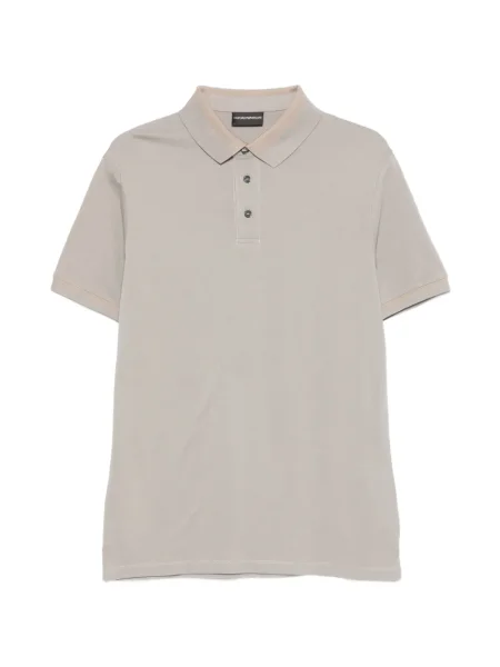 Polo Emporio Armani scurt gri
