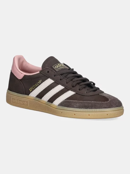 Adidas Originals sneakers din piele întoarsă Handball Spezial maro