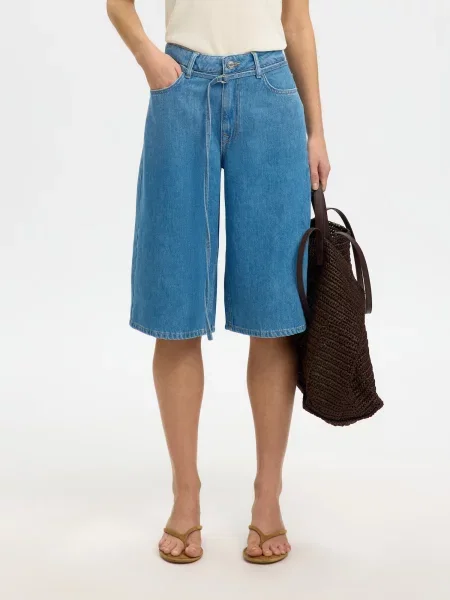 SELECTED Jeans SLFTENNA denim albastru