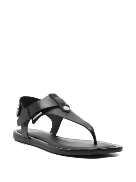 Sandale Ash din piele negru