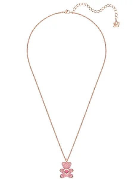Swarovski colier roz