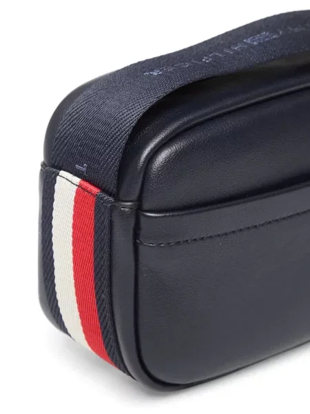 Crossbody kabelka Tommy Hilfiger s autogramem modrá