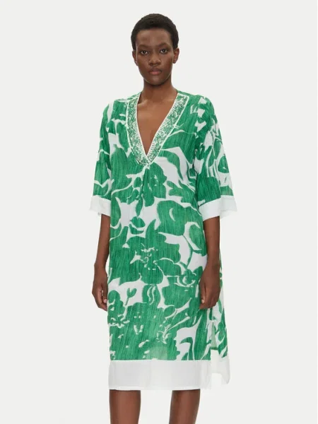 Iconique Rochie de plajă verde