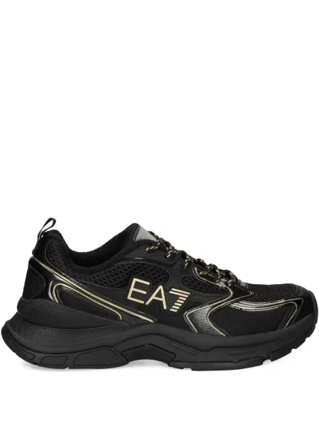 Sneakerși Ea7 Emporio Armani plasă negru