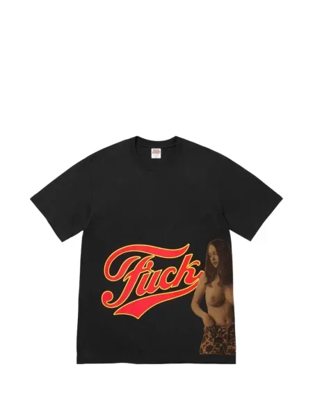 Tricou Supreme cu imagine negru