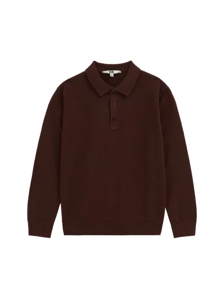 WE Fashion Tricou închis maro