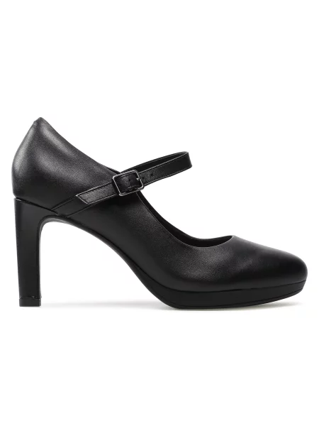 Ilgaauliai batai Clarks juoda
