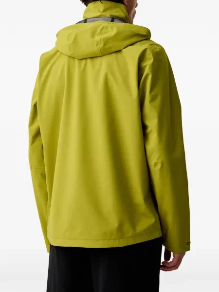 Geacă Jack Wolfskin cu glugă verde