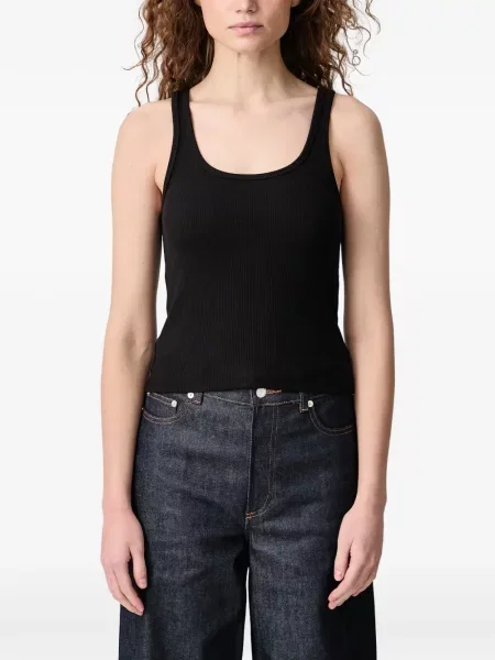 Top Wrstbhvr tricotate negru