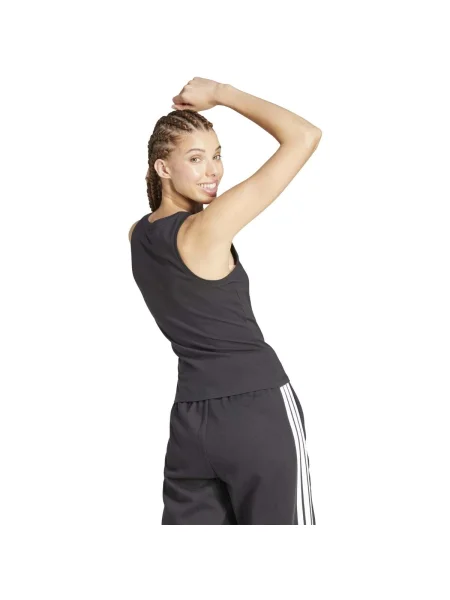 Adidas Felső Essentials Linear Slim Fit fekete