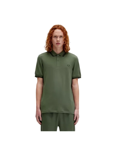 Koszulka polo Fred Perry zielona