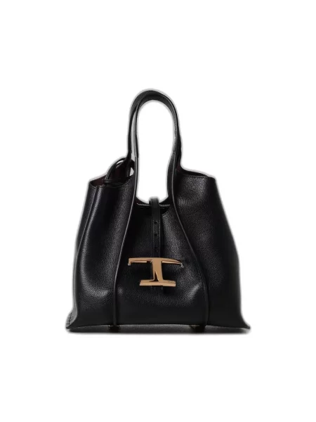 Shopperka Tod's skórzana czarna