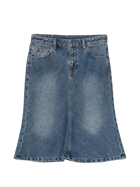 Fustă din denim Jnby albastru