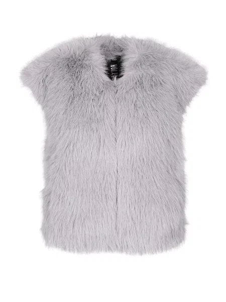 FREAKY NATION Vestă Cozy Fake Fur Vest gri