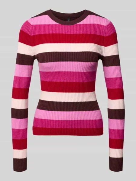 Sweter krój regular fit z mieszanka model IBI' Only