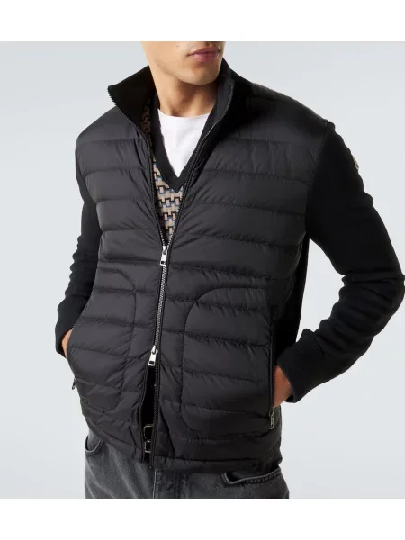 Cardigan Moncler de lână negru