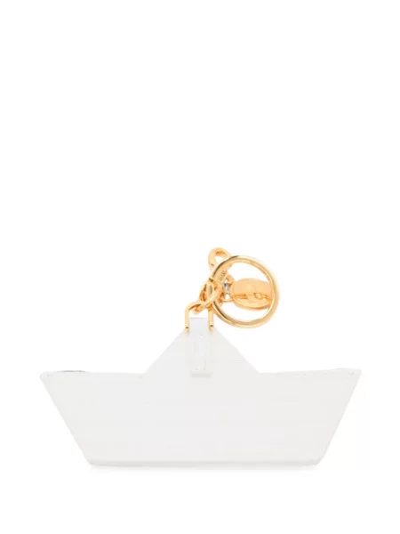 Inel Moschino alb